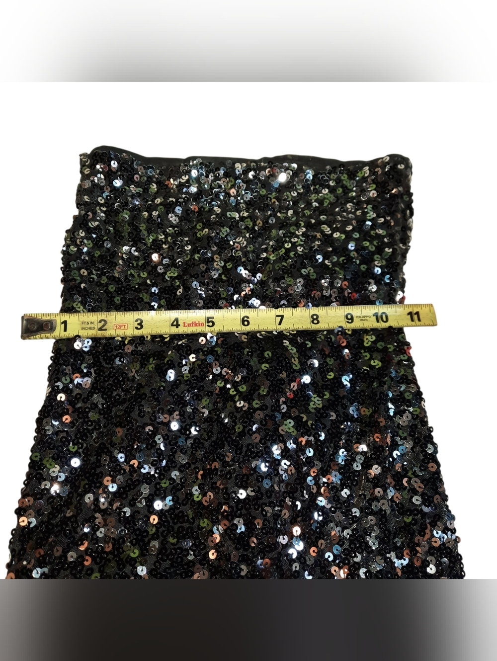 Serra Black Sequin Wide-Leg Pants - Picture 5 of 8